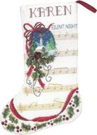 silent stocking counted stitch kit 10 5 logo