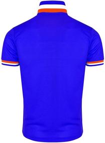 img 1 attached to 👕 BCPOLO Men's Blue Casual Shirt: Short Sleeve Fashion Essential