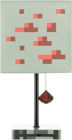 img 2 attached to 💡 Minecraft Table Lamp: Metal Base & Fabric Shade with Redstone Chain Pull - Illuminate Your Space with Pixelated Style!