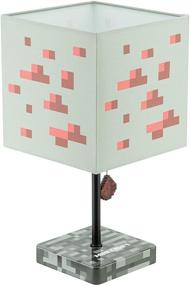 img 3 attached to 💡 Minecraft Table Lamp: Metal Base & Fabric Shade with Redstone Chain Pull - Illuminate Your Space with Pixelated Style!