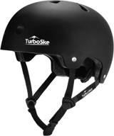 🛴 turboske skateboard bmx multi-sport bike helmet for kids, youth, men, women логотип