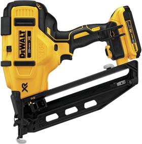 img 2 attached to Мощный и универсальный: Беспроводной гвоздодер DEWALT DCN660D1 с угловой формой для точной столярной работы.