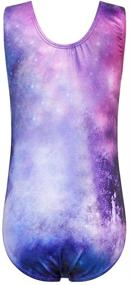 img 3 attached to 🤩 Sparkle & Shine: XFGIRLS Toddler Girls Fancy Cute Gymnastics Leotards - The Perfect One-Piece Biketard for Kids