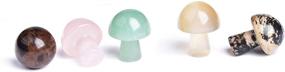 img 3 attached to AMOYSTONE Scraping Mushroom Shape Relaxing Mushroom