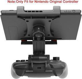 img 3 attached to 🎮 WEPIGEEK Switch Pro Controller Clip Mount: Adjustable Holder Clamp for Nintendo Switch & Switch Lite