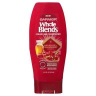 🌺 garnier whole blends color care conditioner with argan oil & cranberry extracts - 12.5 fl oz logo