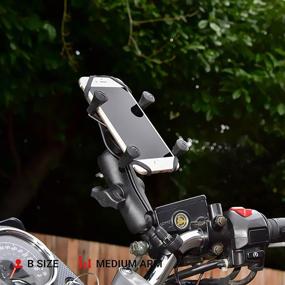 img 2 attached to 📱 RAM MOUNTS X-Grip Phone Holder with Handlebar U-Bolt Attachment