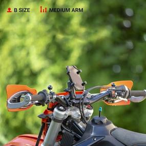 img 1 attached to 📱 RAM MOUNTS X-Grip Phone Holder with Handlebar U-Bolt Attachment