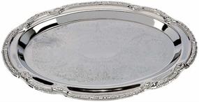 img 1 attached to Shapely Nickel Plated Decorative Trays