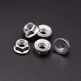 img 3 attached to RoyceMart Serrated Flange Locknuts Stainless