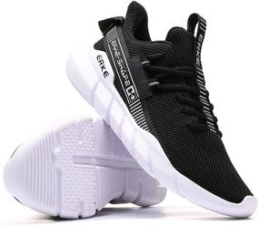 img 3 attached to Optimized Supportive Training Men's Shoes by ERKE - Lightweight & Responsive
