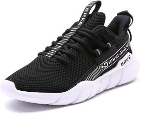 img 4 attached to Optimized Supportive Training Men's Shoes by ERKE - Lightweight & Responsive