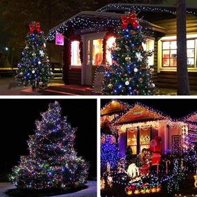 img 2 attached to 800 LED Outdoor 8 Lighting Holiday Multicolor