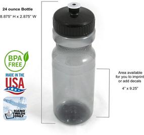 img 3 attached to Rolling BPA Free Charcoal Plastic Bottles