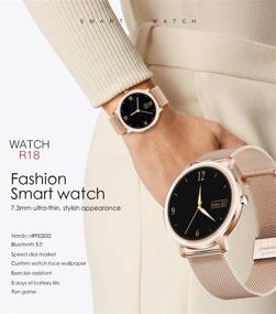 img 2 attached to Aliwisdom Smart Watch For Women Cell Phones & Accessories