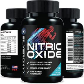 img 4 attached to 💪 Powerful Nitric Oxide Booster: Extra Strength L Arginine Supplement - Citrulline Malate, AAKG, Beta Alanine - Enhance Muscle Building, Energy, and Strength - 180 Capsules