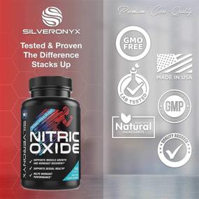 img 1 attached to 💪 Powerful Nitric Oxide Booster: Extra Strength L Arginine Supplement - Citrulline Malate, AAKG, Beta Alanine - Enhance Muscle Building, Energy, and Strength - 180 Capsules