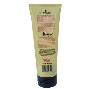 img 2 attached to 🧴 Kalive 2Style Hair Mask 8 Oz: Repair, Hydrate & Deep Moisturize- Perfect Conditioner for Dry Damaged Hair with Keratin, Collagen & Wheat Germ