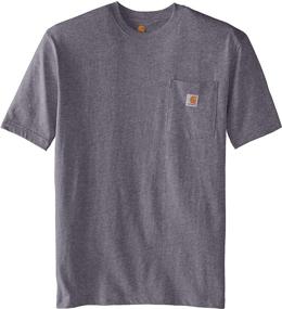 img 1 attached to Carhartt Workwear T-Shirt 👕 in XXXXX-Large Size for Men's Clothing