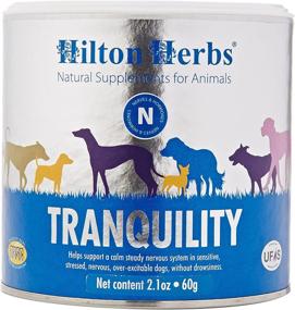 img 4 attached to 🐶 Hilton Herbs Canine Tranquility: 2.1 oz Tub for Anxiety, Nerves, and Stress Relief