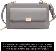 stylish and functional captiva pockets crossbody handbags & wallets for women - save girls! logo