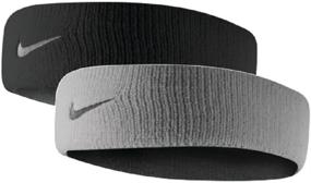 img 1 attached to NIKE Dri Fit Home Headband Black