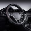 motowell microfiber leather car steering wheel cover interior accessories logo