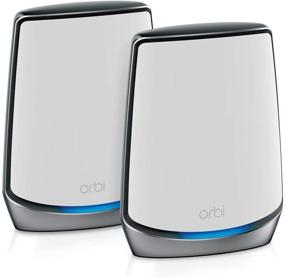 img 4 attached to NETGEAR Orbi RBK852: Tri-band Mesh WiFi 6 System for Whole Home Coverage, 5,000 sq. ft. Range, 100+ Devices, AX6000 Speed, Renewed