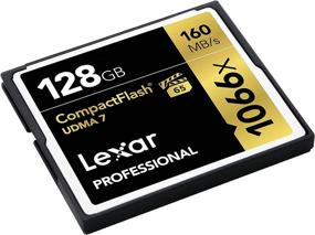 img 2 attached to Lexar Professional CompactFlash Card 128GB 2-Pack: High-Speed 1066x with up to 160MB/s Read for Pro Photographers, Videographers, Enthusiasts