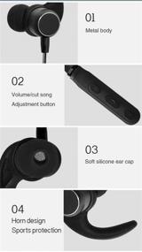 img 1 attached to Admirable H01 Wireless Earphone Environmental