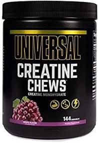 img 1 attached to 🍇 Universal Nutrition Creatine Chews - 5g of Creatine Monohydrate per Serving Tasty Wafers - 36 Servings - Grape Flavor