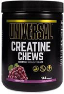 🍇 universal nutrition creatine chews - 5g of creatine monohydrate per serving tasty wafers - 36 servings - grape flavor logo
