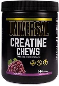 img 4 attached to 🍇 Universal Nutrition Creatine Chews - 5g of Creatine Monohydrate per Serving Tasty Wafers - 36 Servings - Grape Flavor