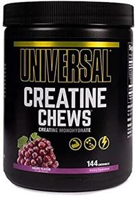 img 2 attached to 🍇 Universal Nutrition Creatine Chews - 5g of Creatine Monohydrate per Serving Tasty Wafers - 36 Servings - Grape Flavor
