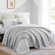 vabeyrr jacquard blankets reversible lightweight bedding logo