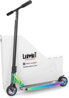 🛴 lmt01-v2 professional scooter | trick scooter for adults & kids 8 years old and up | intermediate & pro stunt scooter with durability logo