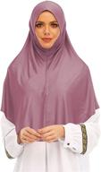 abetteric womens polyester instant islamic logo