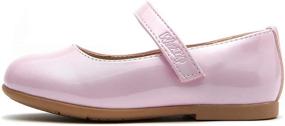 img 1 attached to WeeStep Infant Toddler Ballerina Classic Girls' Shoes and Flats - Enhanced SEO