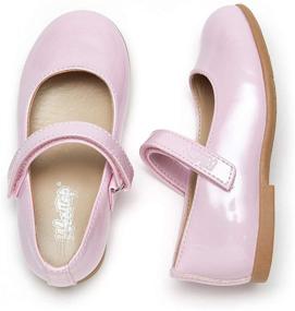img 2 attached to WeeStep Infant Toddler Ballerina Classic Girls' Shoes and Flats - Enhanced SEO