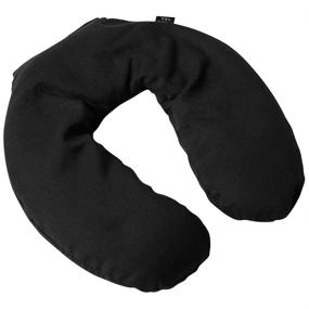 img 2 attached to Organic Cotton Aromatherapy Pillow Black