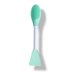 img 4 attached to 🧖 Aledy 2 in 1 Silicone Face Mask Brushes: Facial Mud Mask Applicator & Cleansing Tool