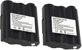 img 4 attached to 🔋 2-Pack Rechargeable Replacement Battery for Midland BATT5R / AVP7 / FRS-005 / LXT210 / GXT-300 / GXT-325 / GXT-550 / GXT-555 / GXT-700 / GXT-710 / GXT720 / GXT750 / GXT-775 / GXT-795 and More: Improved Power Solution