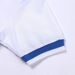 img 2 attached to Little Summer Outfits Soccer Sleeve Boys' Clothing for Clothing Sets