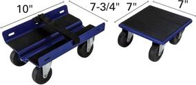 img 3 attached to 🛷 Efficient and Affordable Blue Snowmobile Dolly System - Extreme Max 5800.2012