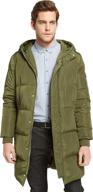 orolay mens thickened jacket winter logo