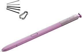 img 1 attached to 🖊️ Dadawireless Note 9 Replacement Stylus Pen for Samsung Galaxy Note 9 Note9 N960 (No Bluetooth Remote Control) +5 Violet Tips/Nibs