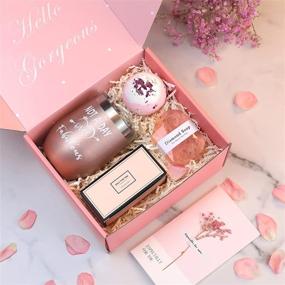 img 3 attached to Ultimate Birthday Bliss: Women's Relaxing Spa Gift Box Basket - Perfect Gift Ideas for Mom, Sister, or Best Friends - Unforgettable Birthday Bath Set - Top-Notch Birthday Gift Boxes for Women