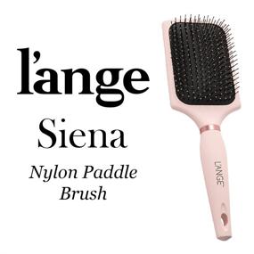 img 3 attached to L’ange Hair Siena Paddle Nylon 🌸 Brush in Blush Shade - Enhanced for SEO