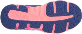 img 1 attached to Saucony Alternative Closure Running Fuchsia Girls' Shoes and Athletic