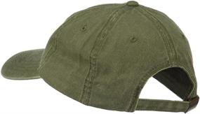 img 2 attached to Merry Christmas Mistletoe Embroidered Washed Dyed Cap from e4Hats.com